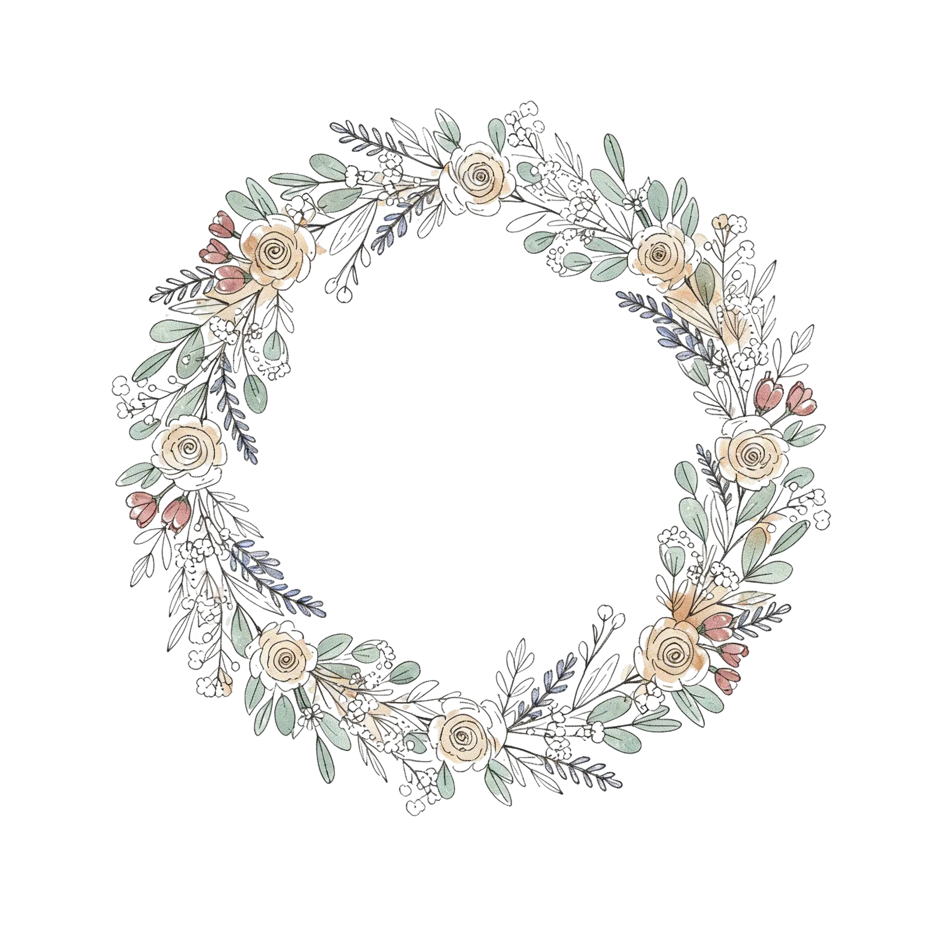 Floral wreath